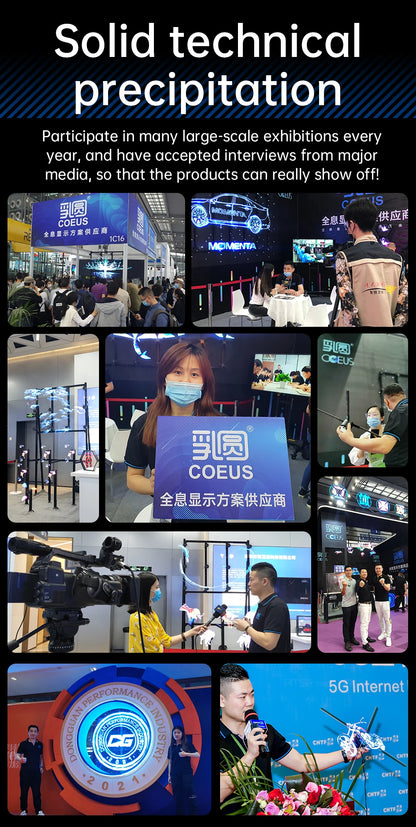 Hologram 3D Ventilador Projetor Advertising Display Luces Led light Sign Holographic Player Support Images Video Draw Audiences