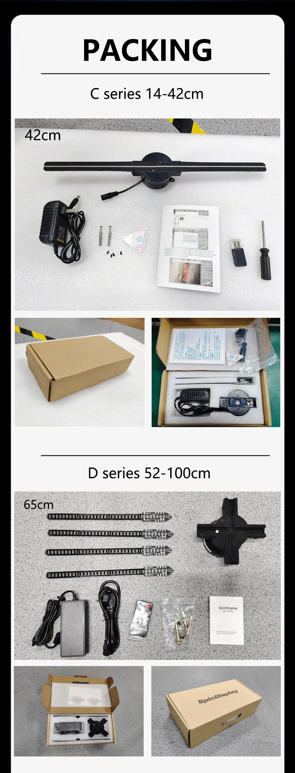 Hologram 3D Ventilador Projetor Advertising Display Luces Led light Sign Holographic Player Support Images Video Draw Audiences